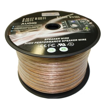 Homevision Technology TygerWire 200-Ft 2-Wire Speaker Cable with 14-AWG EM6814200